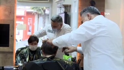beyin kanamasi -  Bahberber’den evde, yaşlı ve engellilere bayram tıraşı Videosu