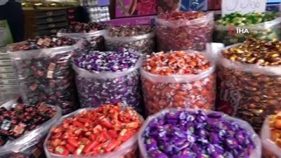 islam -  Bayram şekerleri tezgahlardaki yerini aldı Videosu