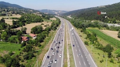 trafik yogunlugu -  Bayram trafiği yoğunluğu devam ediyor Videosu