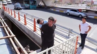 sivil polis -  Derede kablo çalan hırsız suçüstü yakalandı Videosu