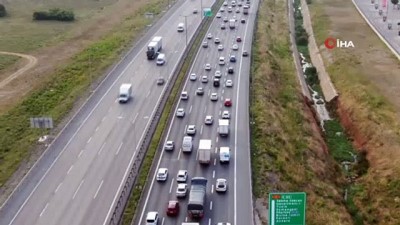 trafik yogunlugu -  İstanbul'da bayram öncesi trafik yoğunluğu Videosu
