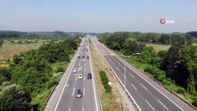 emniyet seridi -  Memleketine gidenler TEM’de yoğunluğa neden oldu Videosu