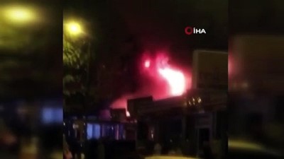 yangina mudahale -  Muhtarlık binası ve iş yerinde yangın çıktı Videosu