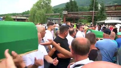 kimlik tespiti - POTOÇARİ - Srebrenitsalılar, soykırımda kaybettikleri yakınlarına son kez veda etti Videosu