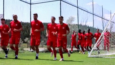 SİVAS - Sivasspor, yeni sezon hazırlıklarını sürdürdü