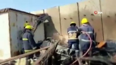  - Bağdat’ta askeri havalimanında yangın