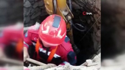 su -  Kurbanlık dana kuyuya düştü Videosu