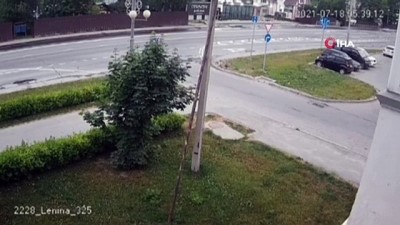asiri hiz -  - Polisten kaçarken elektrik direğine çarparak hayatını kaybetti Videosu