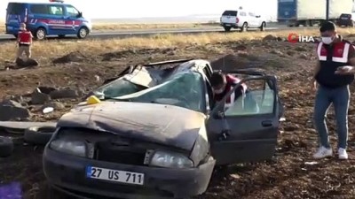 bebek -  Siverek'te otomobil şarampole yuvarlandı: 2 ölü, 3 yaralı Videosu