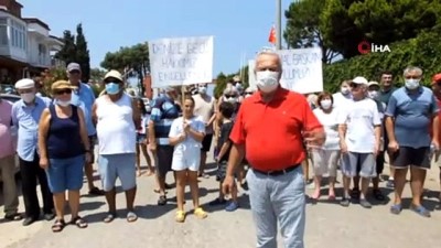 turan oz -  Balıkesir’de denize ulaşımı engellenen site sakinleri yol kapattı Videosu