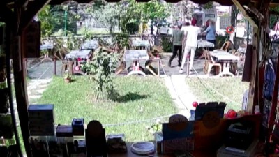 silahli kavga -  Çay bahçesindeki silahlı kavganın görüntüleri ortaya çıktı Videosu