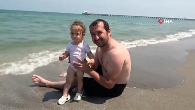 arefe gunu -  Çöl sıcaklarının yaşandığı Samsun’da sahiller boş kaldı Videosu