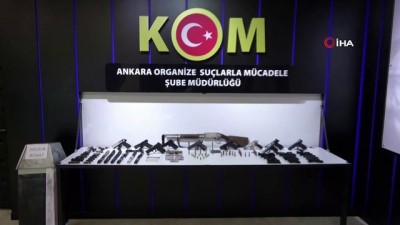 kurusiki tabanca -  Ankara’da yasadışı silah ticareti yapan 15 kişiye gözaltı Videosu