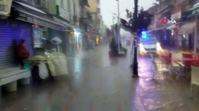  Edirne’de şiddetli yağış