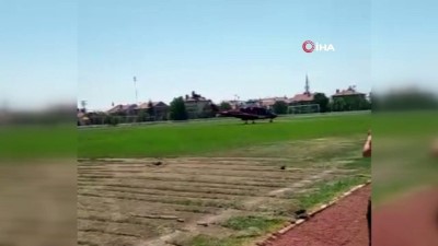 ambulans helikopter -  Ambulans helikopterde görevli ATT, Türkiye’nin ikinci defa içini ısıttı Videosu