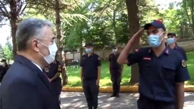 esenli -  Vali Ayyıldız, Jandarma personelleri ile bayramlaştı Videosu