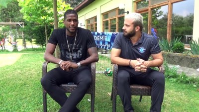 ADANA - Adana Demirspor'un defans oyuncusu Rassoul: 'Sezonu en azından 3. olarak bitirmek istiyoruz'