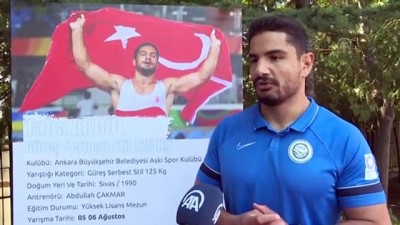 ANKARA - Olimpiyat şampiyonu milli güreşçi Taha Akgül, Tokyo'da da zirveyi hedefliyor