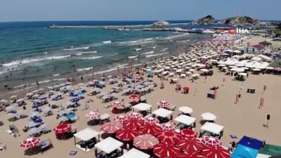 plaj -  Bayramı İstanbul’da geçirenler Şile’ye akın etti Videosu