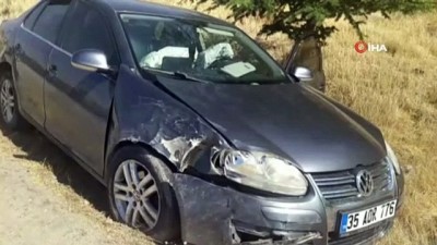 jandarma -  Elazığ'da iki otomobil çarpıştı: 6 yaralı Videosu