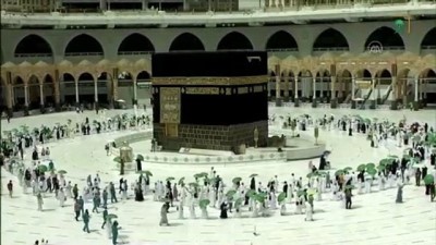 yurt disi - MEKKE - Kutsal topraklardaki Müslümanlar, ziyaret tavafını yaptı Videosu