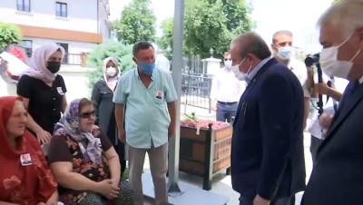 bayramlasma - TEKİRDAĞ - TBMM Başkanı Şentop, 15 Temmuz gazisi Erdinç Süresoy'un cenazesine katıldı Videosu