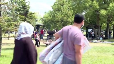 piknik alanlari - ANKARA - Başkentte bayramın üçüncü günü park ve piknik alanları doldu Videosu