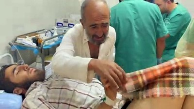 iran - İDLİB - Esed rejiminin İdlib kırsalındaki saldırısında 7 sivil öldü, 3 sivil yaralandı Videosu