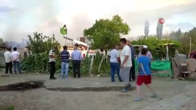 yangina mudahale -  Çorum’da yangın: 1 ev ve samanlık yandı Videosu