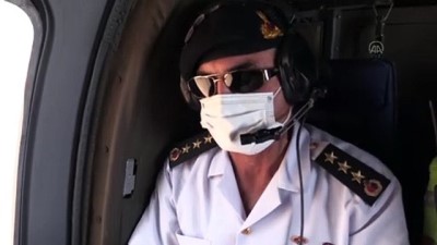 hatali sollama - İZMİR - Jandarmadan helikopterle trafik denetimi Videosu