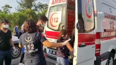 direksiyon -  Tatil dönüşü 3 araç birbirine girdi: 7 yaralı Videosu