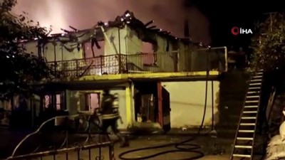  Zonguldak'ta korkutan yangınlar...3 gün arayla dördüncü ev yandı