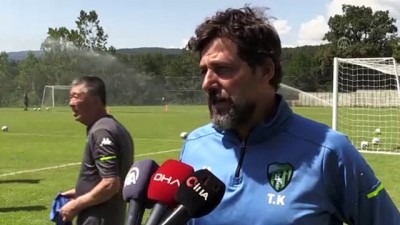 hazirlik maci - BOLU - Kocaelispor yeni sezon hazırlıklarını sürdürüyor Videosu