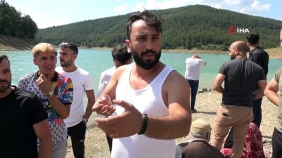 bogulma tehlikesi -  Bursa’da 3 çocuğunu kurtarmak için suya giren baba boğularak can verdi Videosu