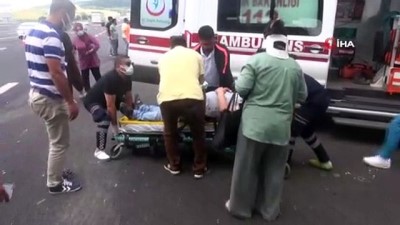 jandarma -  Kuzey Marmara Otoyolu'nda bayram dönüşü kaza: 1’i çocuk 5 yaralı Videosu