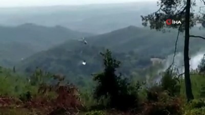ormanlik alanda yangin -  Osmaniye’de çıkan orman yangını büyümeden söndürüldü Videosu