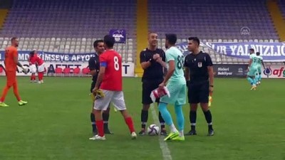 AFYONKARAHİSAR - Hazırlık maçı: Fraport TAV Antalyaspor: 4 - Menemenspor: 1