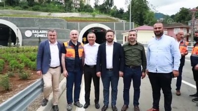 acilis toreni - RİZE - Bakan Karaismailoğlu, İyidere ve İkizdere tünellerinde incelemelerde bulundu Videosu