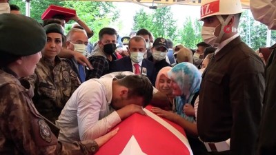 teroristler -  Şehit Astsubay Fatih Güney son yolculuğuna uğurlandı Videosu