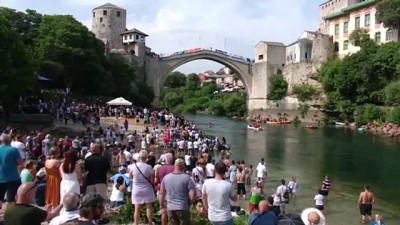 acimasiz - MOSTAR - Bosna Hersek'te 455. Geleneksel Mostar Köprüsü Atlayışları yapıldı Videosu
