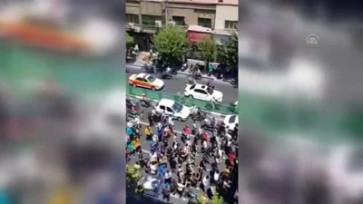 yaz sicaklari - TAHRAN - İran'da elektrik kesintileri protestolarında rejim karşıtı sloganlar atıldı Videosu