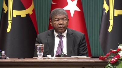 ANKARA - Angola Cumhurbaşkanı Laurenço: 'İmzalanan anlaşmalarla, senelerdir kaybettiğimiz zamanı geri alalım'