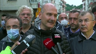 ARTVİN - Soylu: 'Vatandaşlarımızın mağduriyetleri 15 gün içerisinde giderilecek'