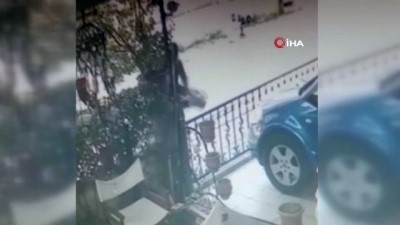akalan -  At arabasıyla gelip su motorunu çalan hırsız kameralara yakalandı Videosu