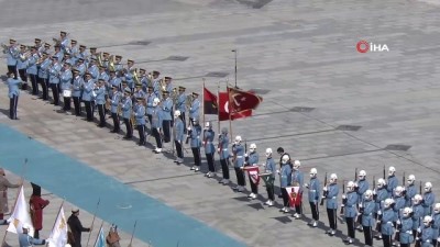 iletisim -  Cumhurbaşkanı Erdoğan, Angola Cumhurbaşkanı Laurenço’yu resmi törenle karşıladı Videosu