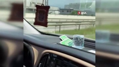 yurdum insani -  D-100 Karayolunda ters şeritte giden otomobil tehlike saçtı Videosu