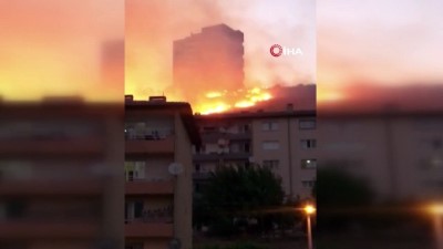  İzmir’de otluk alanlarda çıkan yangınlar söndürüldü