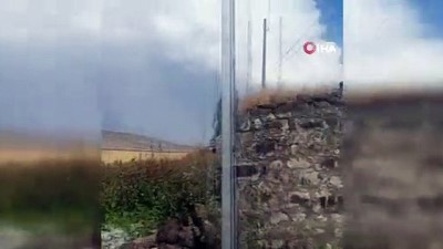 saganak yagmur -  Kars’ta dolu ekili alanlara zarar verdi Videosu