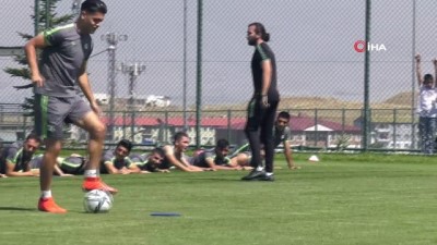 Konyaspor’un Erzurum kampı devam ediyor