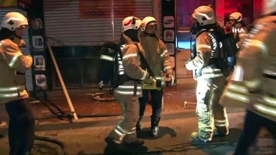  Şişli Feriköy’de elektronik cihaz dükkânında korkutan yangın